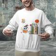 Carve Out Time To Read Halloween Ghost Books Raglan Baseball Tee Unisex Sweatshirt