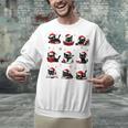 Cat Reading Books Lover Christmas Cat Lover Xmas Unisex Sweatshirt Cat Reading Books Lover Christmas Cat Lover Xmas Unisex Sweatshirt