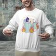 Cat Reading a Romance BookI Like My Books Extra Spicy Unisex Sweatshirt Cat Reading a Romance BookI Like My Books Extra Spicy Unisex Sweatshirt