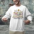Chapter 60 60th Birthday Floral Open Book With Flowers Unisex Sweatshirt Chapter 60 60th Birthday Floral Open Book With Flowers Unisex Sweatshirt