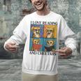 Cheetah Love Reading And Cheetahs Kids Bookworm Unisex Sweatshirt Cheetah Love Reading And Cheetahs Kids Bookworm Unisex Sweatshirt