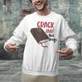 Christian Quote Holy Bible Crack This Book Not Drugs Unisex Sweatshirt