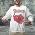 Clifford The Big Red Dog Clifford And Emily Book Cover Unisex Sweatshirt