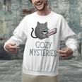 Cozy Mysteries Coffee And Novel For Book Lovers Unisex Sweatshirt