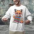 Cute Fox Read More Be Kind Stay Weird Reader Geek Book Lover Unisex Sweatshirt Cute Fox Read More Be Kind Stay Weird Reader Geek Book Lover Unisex Sweatshirt