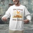 Cute Fox Stay Clever Read Books For Librarian Or Bookworm Unisex Sweatshirt Cute Fox Stay Clever Read Books For Librarian Or Bookworm Unisex Sweatshirt