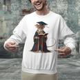 Cute Mouse Reading Book Graduation Unisex Sweatshirt