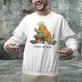 Dog Cooking The Books Unisex Sweatshirt