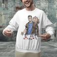 Dungeon Crawler Carl Sketchbook Princess Donut And Carl Book Unisex Sweatshirt