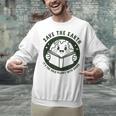 Earth Day 2025 Save Earth It´s Only Planet With Books Reader Unisex Sweatshirt