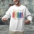 Equality Flower Books Equal Rights Social Justice Feminist Unisex Sweatshirt Equality Flower Books Equal Rights Social Justice Feminist Unisex Sweatshirt