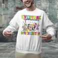 Everyone Communicates Differently Book Teacher Outfit Unisex Sweatshirt