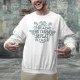 Floral “Read Return Repeat” Book Lovers Readers Librarians Unisex Sweatshirt