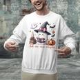 Ghost Reading Book Coquette Bow Halloween Girl Toddler Kid Premium Unisex Sweatshirt