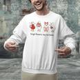 Goose Forget Flowers Buy Me Books Unisex Sweatshirt