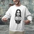 Gothic Goth Girl Woman Movie Book Art Unisex Sweatshirt