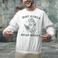 Hot Girls Read Books Bookish Booklover Christmas Unisex Sweatshirt