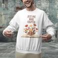 Just One More Chapter Book Lovers Floral Unisex Sweatshirt