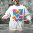 Librarian Shirt Valentines Book Worm Reading Tshirt Premium Tri-Blend Unisex Sweatshirt