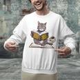 Life Is Better With Cats Coffee Books Cat Reading Book Unisex Sweatshirt Life Is Better With Cats Coffee Books Cat Reading Book Unisex Sweatshirt