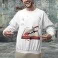Murder Mystery And a Cup Of Tea Book Humor Unisex Sweatshirt