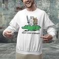 Next Stop Library Reading Book Unisex Sweatshirt