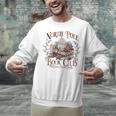 North Pole Book-Club Hot Cocoa Served Daily Christmas Book Unisex Sweatshirt North Pole Book-Club Hot Cocoa Served Daily Christmas Book Unisex Sweatshirt