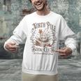 North Pole Readers Club Bookish Xmas Santa Book Reading Unisex Sweatshirt North Pole Readers Club Bookish Xmas Santa Book Reading Unisex Sweatshirt