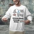 Nothing Beats Reading Rock Paper Scissors Reader Book Lover Unisex Sweatshirt