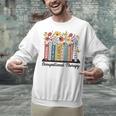Occupational Therapy Wildflower Book OT Therapist Assistant Unisex Sweatshirt