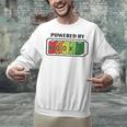 Powered By Books Bookworm Librarian Reading Unisex Sweatshirt