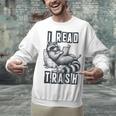Racoon Reading Spicy Smutty Book Booktok I Read Trashy Books Unisex Sweatshirt Racoon Reading Spicy Smutty Book Booktok I Read Trashy Books Unisex Sweatshirt