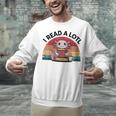 I Read Alotl Axolotl Retro Reading Books Lover Vintage Unisex Sweatshirt I Read Alotl Axolotl Retro Reading Books Lover Vintage Unisex Sweatshirt