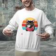 Read Books Drink Coffee Fight Evil Cat Premium Unisex Sweatshirt