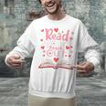 Read Your Heart Out Teacher Valentines Day Reading Book Love Premium Tri-Blend Unisex Sweatshirt
