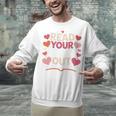 Read Your Heart Out Teacher Valentines Day Reading Book Love Unisex Sweatshirt Read Your Heart Out Teacher Valentines Day Reading Book Love Unisex Sweatshirt