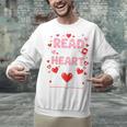 Read Your Heart Out Valentine Reading Book Lover Teacher Premium Tri-Blend Unisex Sweatshirt