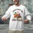 I Read Past My Bedtime Reading Dinosaur Book Lover Unisex Sweatshirt