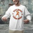 Reading Book Lover Boxer Boxing Lover Read Books Throw Hooks Unisex Sweatshirt