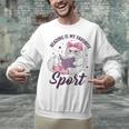 Reading Is My Favorite Sport Saying Cat And Book Lover Unisex Sweatshirt Reading Is My Favorite Sport Saying Cat And Book Lover Unisex Sweatshirt