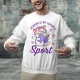 Reading Is My Favorite Sport Saying Quote Book Lovers Unisex Sweatshirt Reading Is My Favorite Sport Saying Quote Book Lovers Unisex Sweatshirt