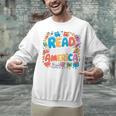 Reads Across Tee America Reading Teacher Books Reader Kids Unisex Sweatshirt