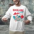 Retro Book Girl Summer For Women Beach Reading Unisex Sweatshirt Retro Book Girl Summer For Women Beach Reading Unisex Sweatshirt