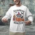 Salem WItch Book Club Halloween Raccoon Witch Reading Book Unisex Sweatshirt Salem WItch Book Club Halloween Raccoon Witch Reading Book Unisex Sweatshirt