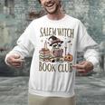 Salem Witch Book Club Raccoon Reading Unisex Sweatshirt