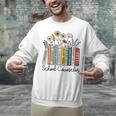 School Counselor Wildflower Book School Counseling Life Unisex Sweatshirt School Counselor Wildflower Book School Counseling Life Unisex Sweatshirt