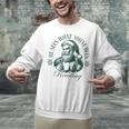 He Sees What You'Ve Been Reading Bookish Christmas Unisex Sweatshirt