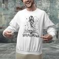 Sexy STFUATTDLAGG Hot Woman Reading Spicy Good Book Love Unisex Sweatshirt
