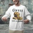 Sleeping Cat And Books With Coffee Lover Unisex Sweatshirt Sleeping Cat And Books With Coffee Lover Unisex Sweatshirt