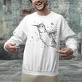 Tucson Festival Of Books TFOB 2010 Hummingbird Mascot Unisex Sweatshirt